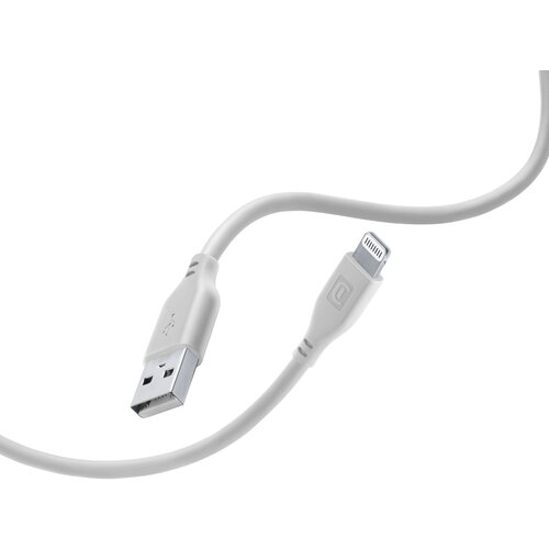 Cellular Line USB kabel SOFT USB - MFI 1,2m siv, (5000059374) Cene