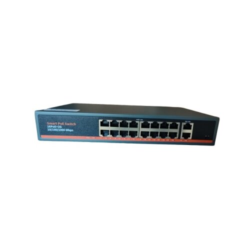 ExeLink sg1218tdp neupravljivi switch 16x10/100/1000 base-t(poe/poe+),2x10/100/1000 base-t porta ( exe217 ) Cene