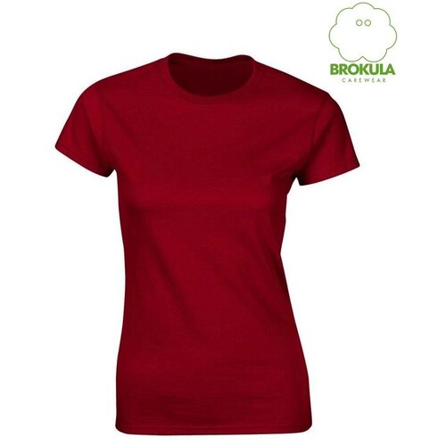 Brokula carewear ženska majica kratki rukav krka, crvena ( brkl/Žm/rd160/s ) Slike