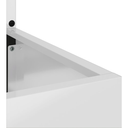 VidaXL Vrtni Sadič s Dekorativnom Pločom Srebrno 32 x 140 cm Slike