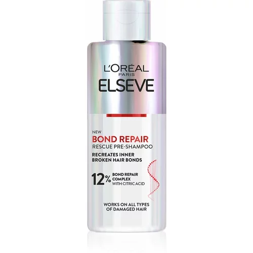 L´Oréal Paris Elseve Bond Repair Pre-Shampoo obnavljajuća njega prije šamponiranja za oštećenu kosu 200 ml za žene