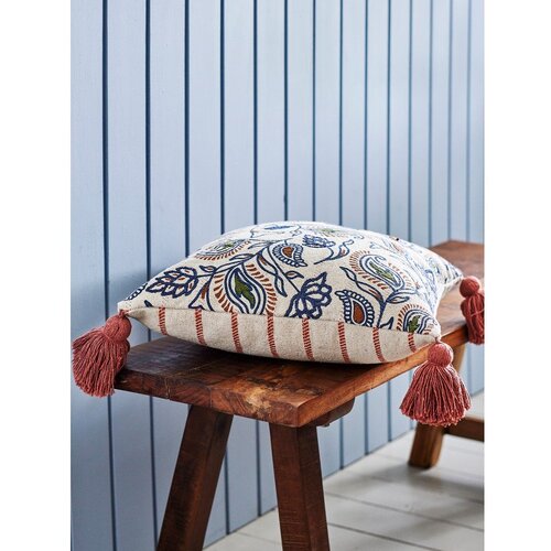 Bloomingville Ukrasni jastuk od recikliranog pamuka 45x45 cm Paisley &amp;ndash; Slike