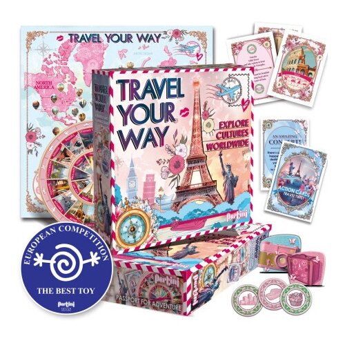 Pertini Toys Pertini Travel your way (pink, EN) ( 1041782 ) Slike