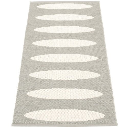Pappelina siv zunanji in notranji tekač 70x150 cm ella warm grey &amp;ndash; Slike
