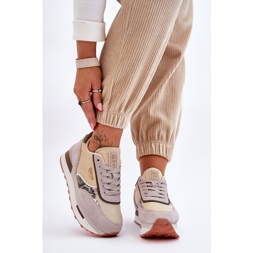 Big Star Fashion Sneakers Memory Foam System LL274364 Beige Slike