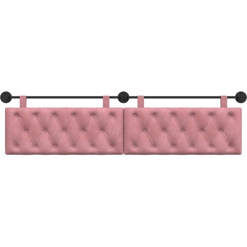  Držeće uzglavlje Zidne Ružičasta 210 x 55 x 7 cm Bar&amp;scaron;un - Ružičasta 200 cm bez LED Slike