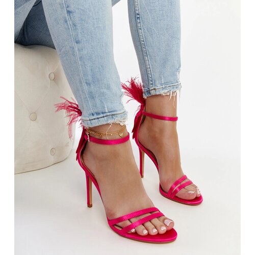 Gemre Pink sandals with feathers Adalgisio Cijene