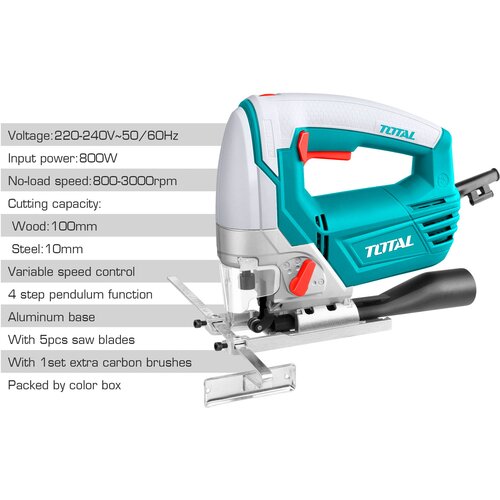 Total ubodna pila 800W, 3000rpm/ INDUSTRIAL (TS2081006) Slike