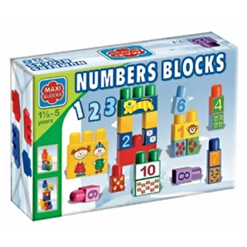 Mađarski proizvođač Maxi Blocks računske kocke s figurami - D-Toys Cene