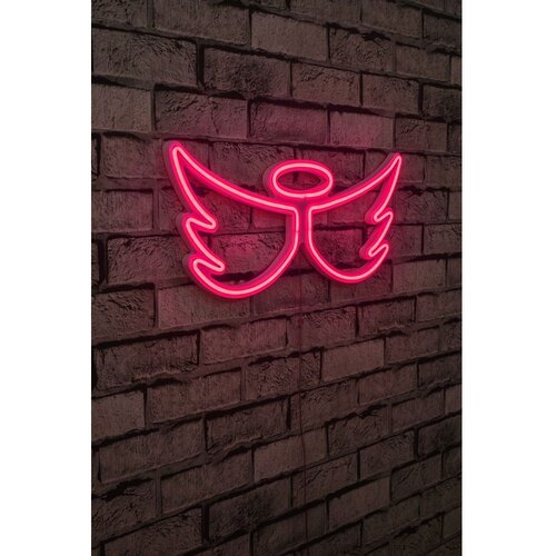 Wallity Zidna LED dekoracija Angel, 375 cm, IP67, 12V, Roze Cene