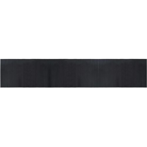  Pravokutni tepih crni 60x300 cm bambus Slike