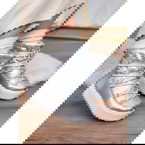 Resti Women&amp;#039;s silver Vevnose slip-on boots a&amp;#039;la snow boots Slike