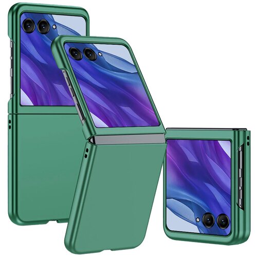  Torbica Flip za Motorola Razr 50 Ultra tamno zelena Cene