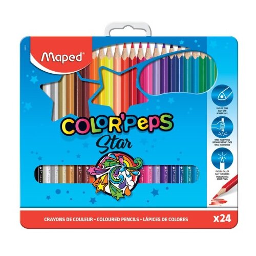 Maped drvene bojice color`peps metal ( M832016 ) Cene
