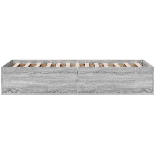  Okvir za krevet boja hrasta 90x200 cm od konstruiranog drva Slike