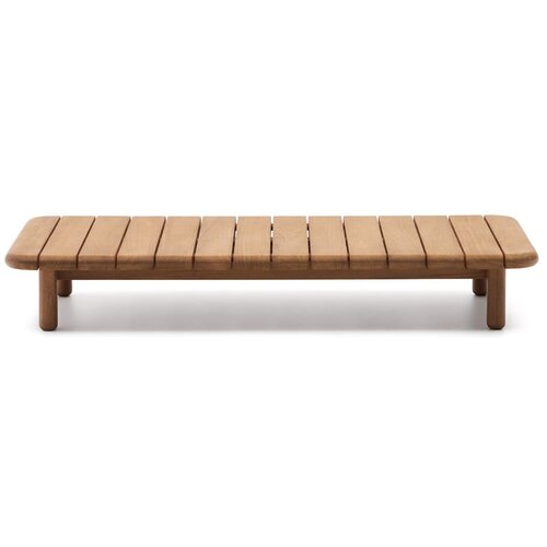 Kave Home Vrtna miza iz tikovine 70x140 cm Turqueta - Cene