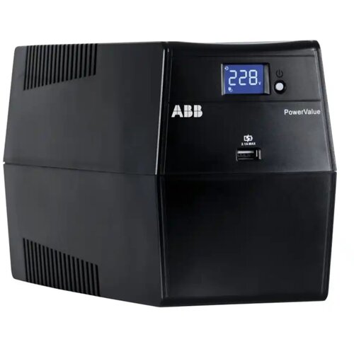 UPS ABB PowerValue 11LI Up 1500VA 900W/Simulated Sine Wave/6 x IEC 320 C13 USB i RS232 Cene