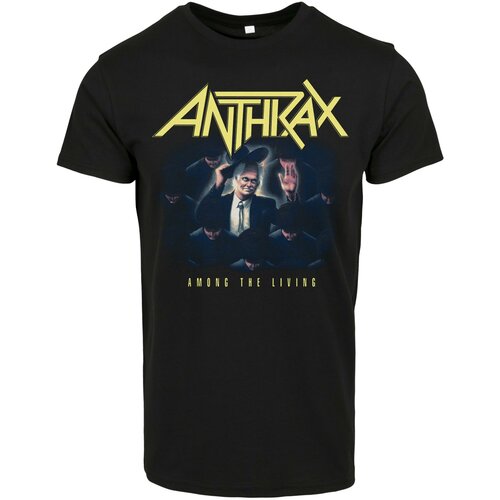 Merchcode Anthrax Among The Living Follow Me Black T-Shirt Slike