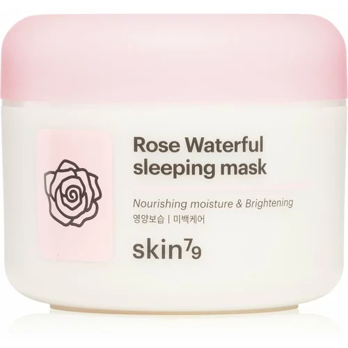 Skin79 Rose Waterfull noćna hidratantna maska 100 ml