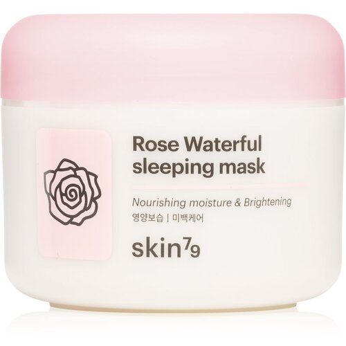Skin79 Rose Waterfull nočna vlažilna maska z vrtnično vodo 100 ml Slike