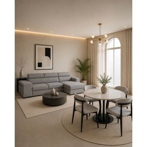 Lucid TDI Dnevna soba Tenerife, Ugaona garnitura + 4 stolice Cene