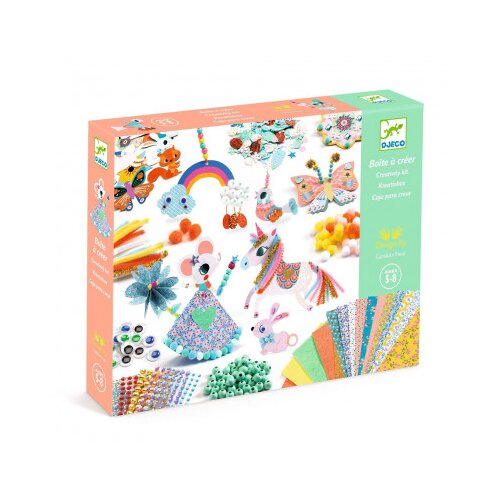 Djeco Veliki kreativni set z materialom za ustvarjanje Slike