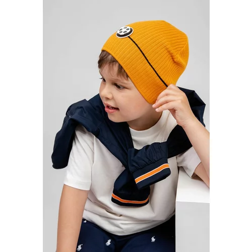 Jamiks Dječja kapa boja: narančasta, od tanke pletenine