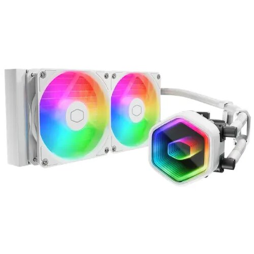 Cooler Master masterliquid 240 core II argb vodeno hlađenje belo (MLW-D24M-A18PA-RW) Slike