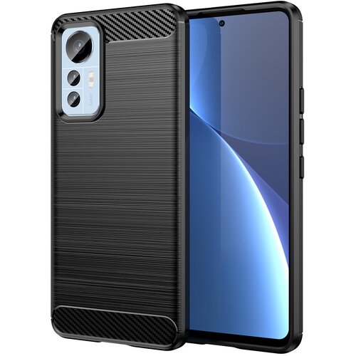  Futrola Carbon Shield TPU za Xiaomi 13 Lite - Crna Slike