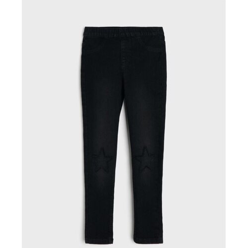 Sinsay Skinny slim traper jeggings s dodatkom viskoze Slike