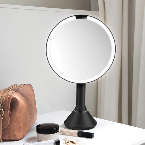 Simplehuman Kozmetično ogledalo z lučjo/povečevalno &amp;oslash; 20 cm Sensor &amp;ndash; Slike