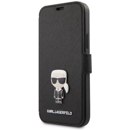  Ovitek klflbkp12mikmsbk za iphone 12 / 12 pro knjiga črna - karls full body Cene