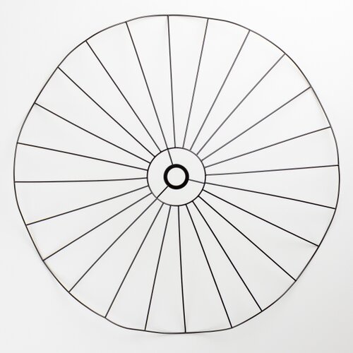  Brilagi - LED plafonski luster CERIA WIRE 1xE27/40W/230V prečnik 80 cm crni Slike