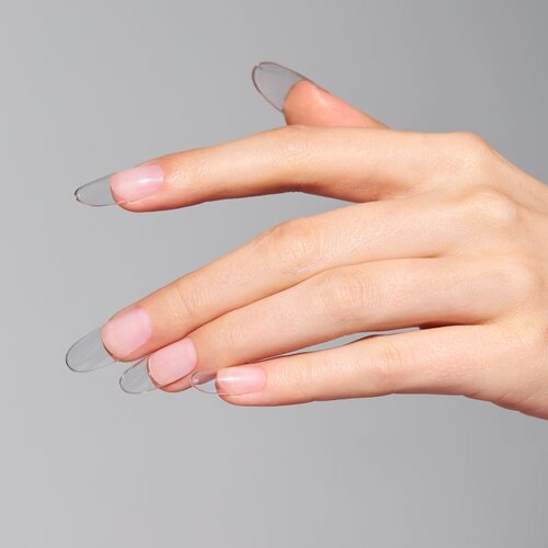 NeoNail Flexi Tips Invisible Umjetni nokti tip 01 Clear Oval 300 kom Slike