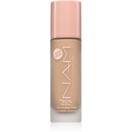 NAM Dewy dolgoobstojni tekoči puder s hialuronsko kislino odtenek 05 Warm Beige 30 ml Cene