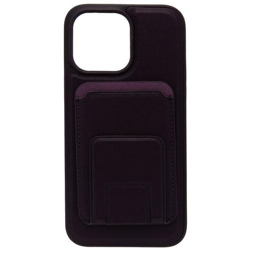  Maska za telefon LEATHER MAGSAFE WALLET za Iphone 14 Pro Max, Ljubičasta Cene