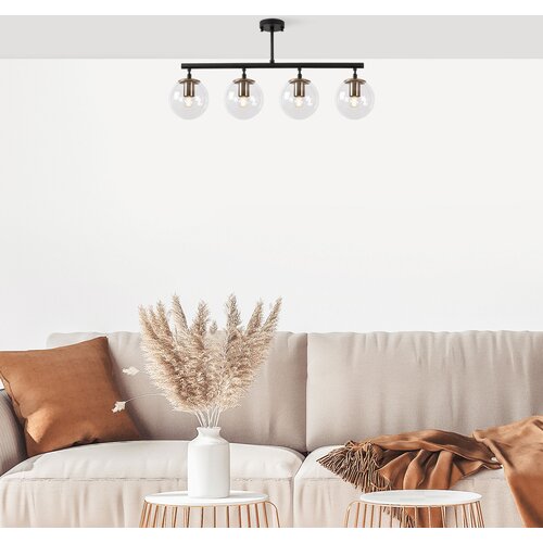 Opviq Luster Fazli-10431, 70x15x35 cm 4xE14, Transparent Cijene