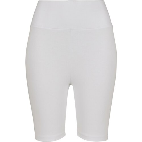 UC Ladies Women's high-waisted cycling shorts white Slike