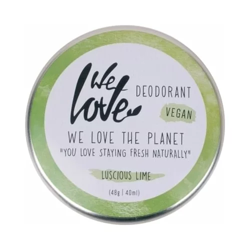 We Love The Planet luscious lime deodorant - 48 g