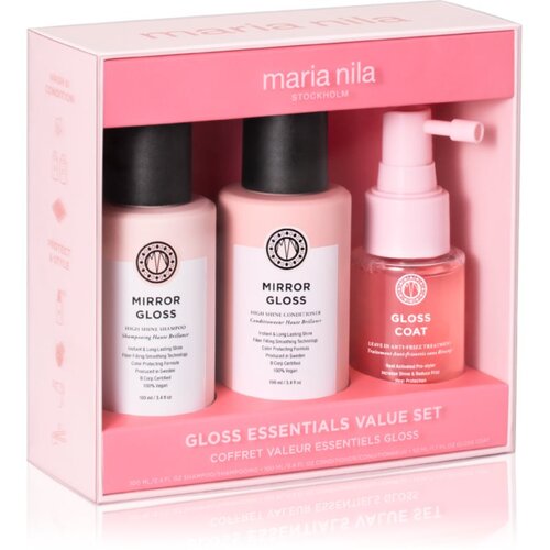 Maria Nila Mirror Gloss Essentials Value Set set 3 kom Slike