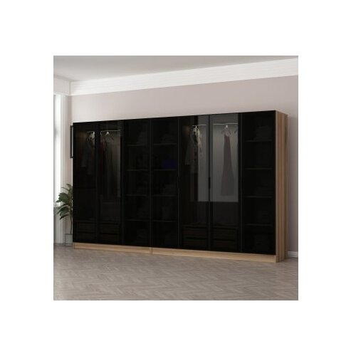 Hanah home Ormar Kale 315x210x52cm Siva Slike