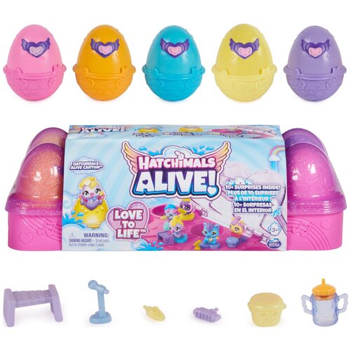 Hatchimals Alive posoda z jajčki igralni set Cene