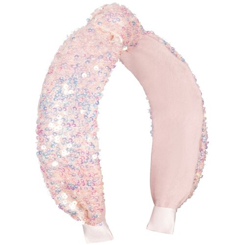 Rockahula obroč za lase - Pink Sequin Knot (5323) Slike