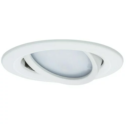 PAULMANN LED ugradbena svjetiljka, okrugla Nova Plus (6,8 W, Bijele boje, Topla bijela, IP65)