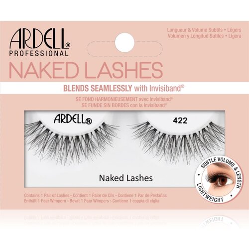 Ardell Naked Lashes 422 umetne trepalnice za naraven videz 1 ks odtenek Black Slike