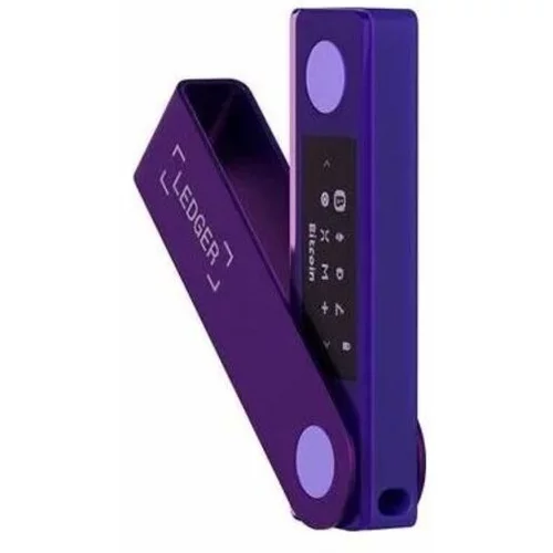Ledger denarnica za kriptovalute Nano x, amethyst purple