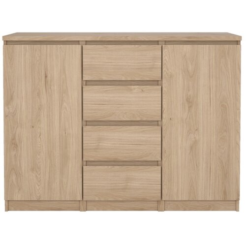 Tvilum Komoda u dekoru hrasta u prirodnoj boji 121x91x50 cm Naia &amp;ndash; Slike