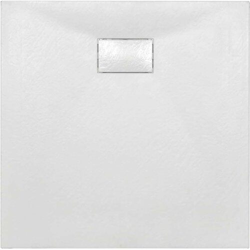 VidaXL Kada za tu&amp;scaron; SMC bijela 80 x 80 cm Slike