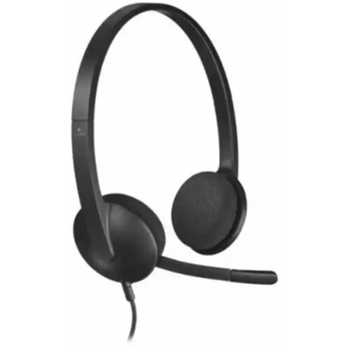 Logitech H340 slušalice sa mikrofonom crne Slike
