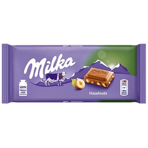 Milka Čokolada lešnik 80g Cene